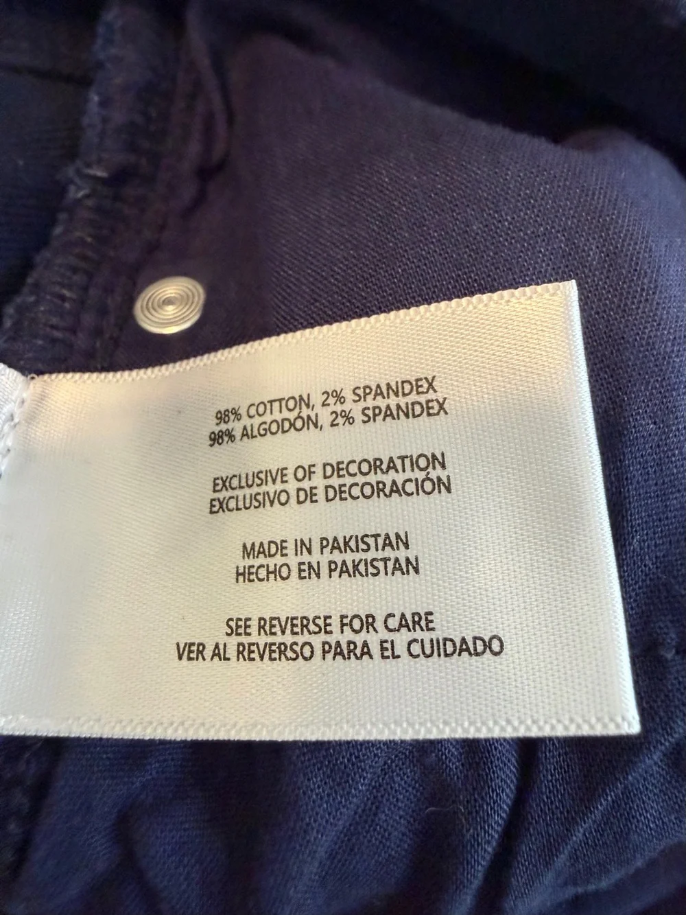 Banana Republic navy pants cotton 40x32